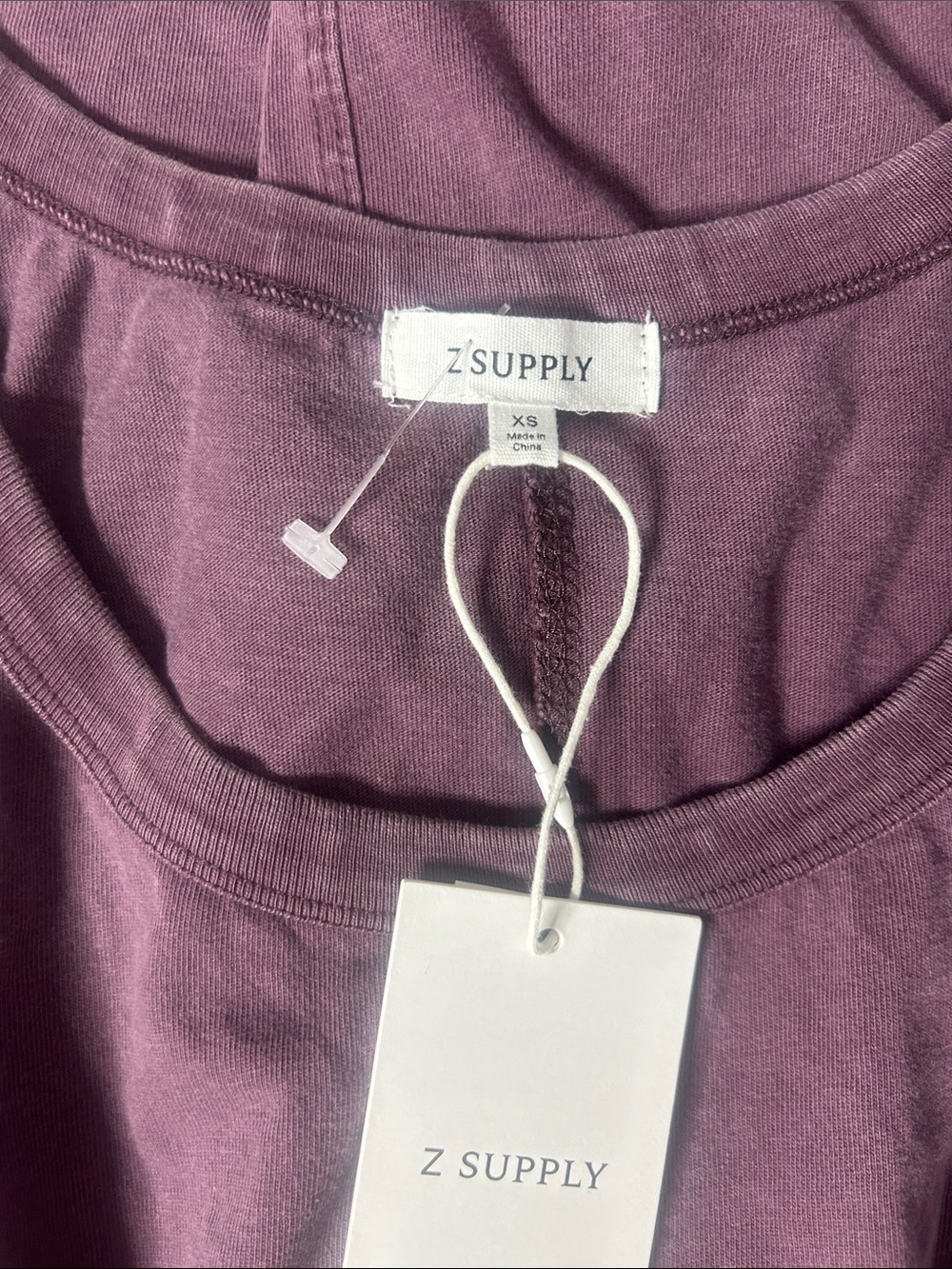 NWT (size XS) Z SUPPLY
Keegan Jersey Denim Mini Dress - Picture 7 of 9